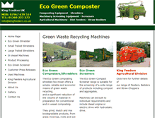 Tablet Screenshot of ecogreencomposting.co.uk